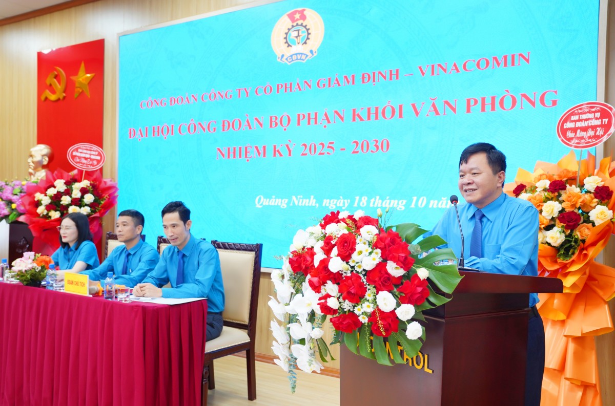Tổ chức thành công Đại hội điểm Công đoàn bộ phận khối Văn phòng Quacontrol, nhiệm kỳ 2025-2030