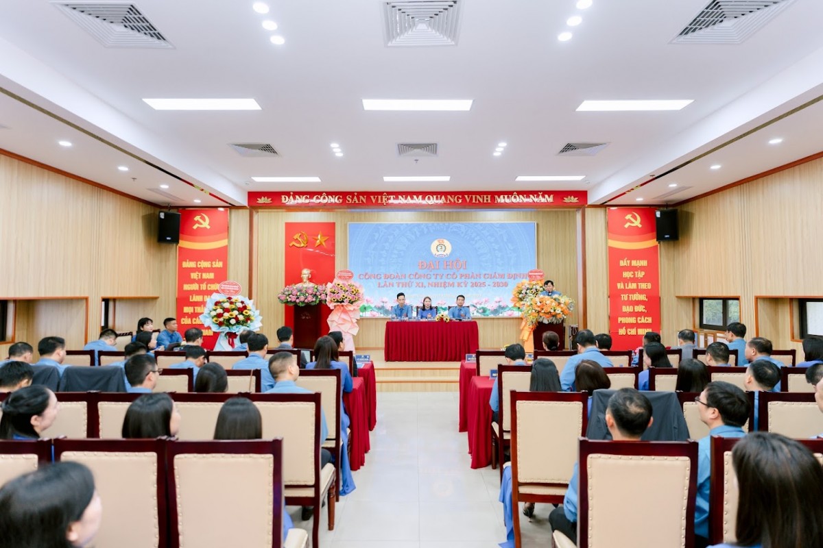 Đại hội Công đoàn Công ty Cổ phần Giám định - Vinacomin lần thứ XI (nhiệm kỳ 2025-2030)