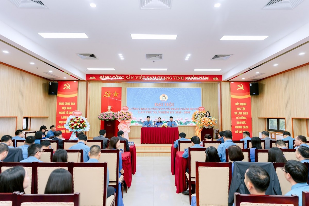 Đại hội Công đoàn Công ty Cổ phần Giám định - Vinacomin lần thứ XI (nhiệm kỳ 2025-2030)