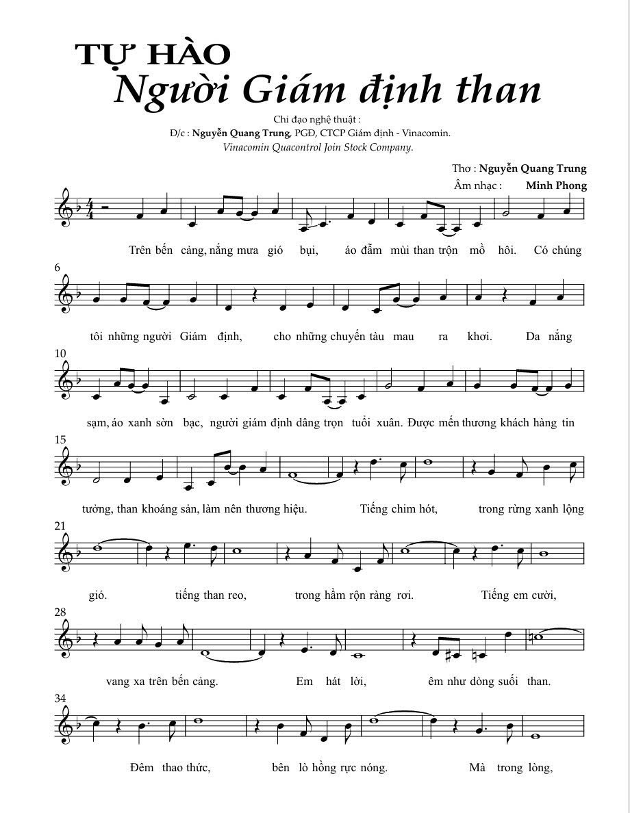‘Tự hào người giám định than - Tiếng lòng của các thế hệ người lao động Quacontrol’ ‘Tự hào người giám định than - Tiếng lòng của các thế hệ người lao động Quacontrol’