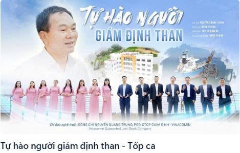 ‘Tự hào người giám định than - Tiếng lòng của các thế hệ người lao động Quacontrol’ ‘Tự hào người giám định than - Tiếng lòng của các thế hệ người lao động Quacontrol’