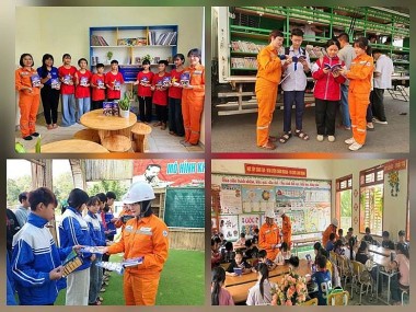 PC Sơn La gieo thói quen tiết kiệm điện từ những trang sách tuổi thơ