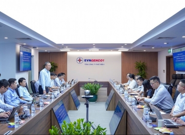 EVNGENCO1 làm việc với đối tác Trung Quốc về nâng cao hiệu quả vận hành tổ máy điện