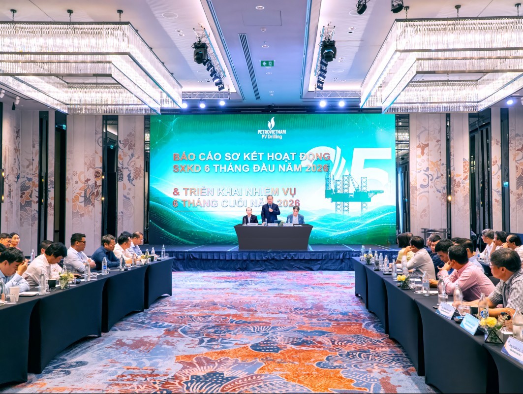 PV Drilling sơ kết hoạt động sản xuất, kinh doanh 6 tháng đầu năm 2026