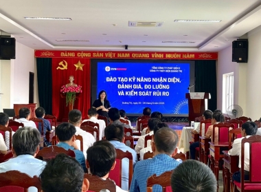 Thủy điện Quảng Trị tổ chức đào tạo kỹ năng nhận diện, đánh giá, đo lường và kiểm soát rủi ro 2026