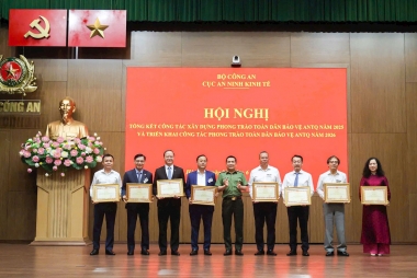 EVNGENCO1 được Bộ Công an tặng Bằng khen trong phong trào toàn dân bảo vệ an ninh Tổ quốc 2025