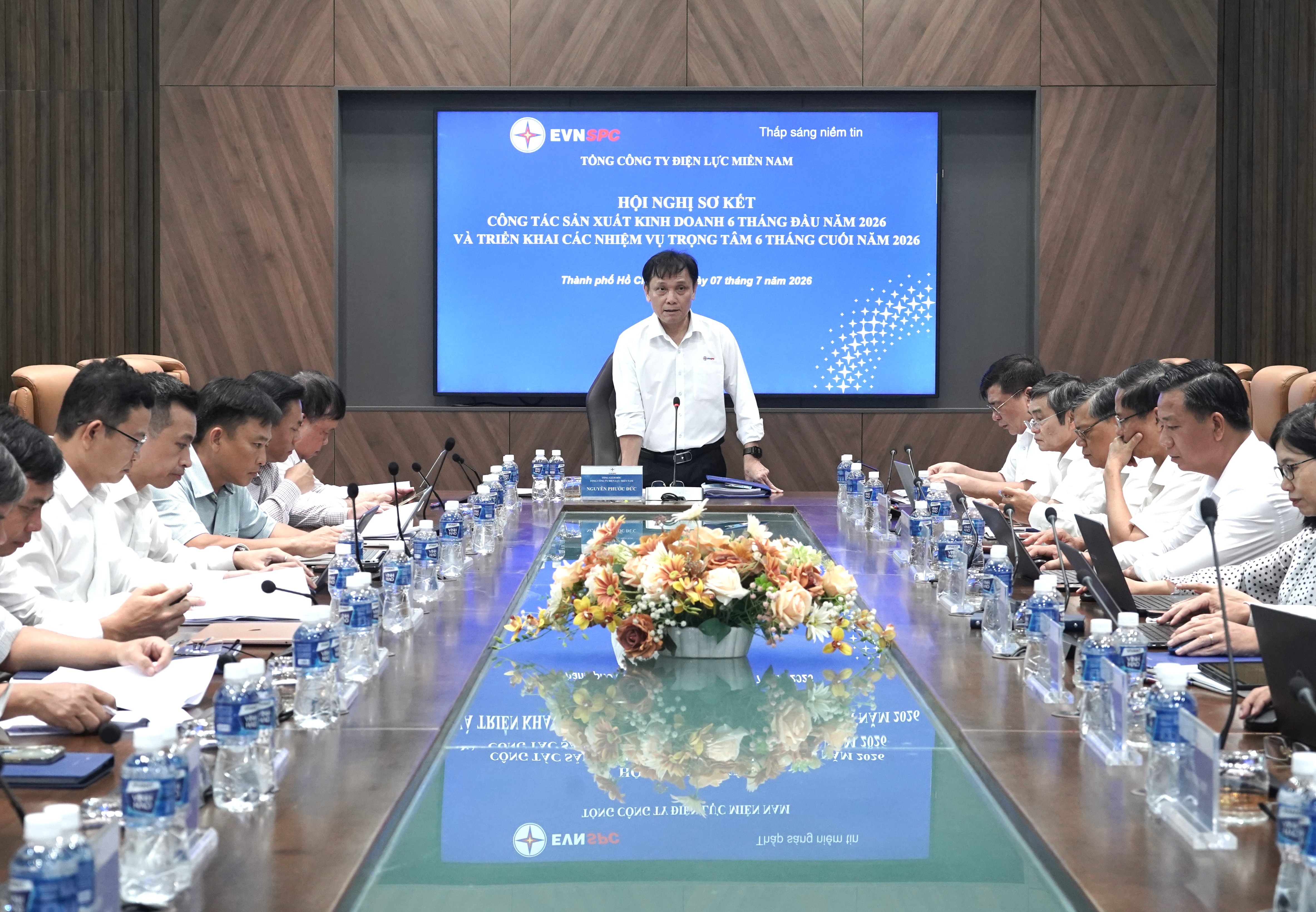 EVNSPC sơ kết hoạt động 6 tháng đầu năm, triển khai nhiệm vụ 6 tháng cuối năm 2026