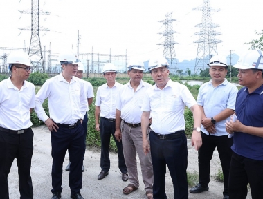 EVNNPT đôn đốc tiến độ đường dây 500/220kV Nho Quan - Phủ Lý - Thường Tín