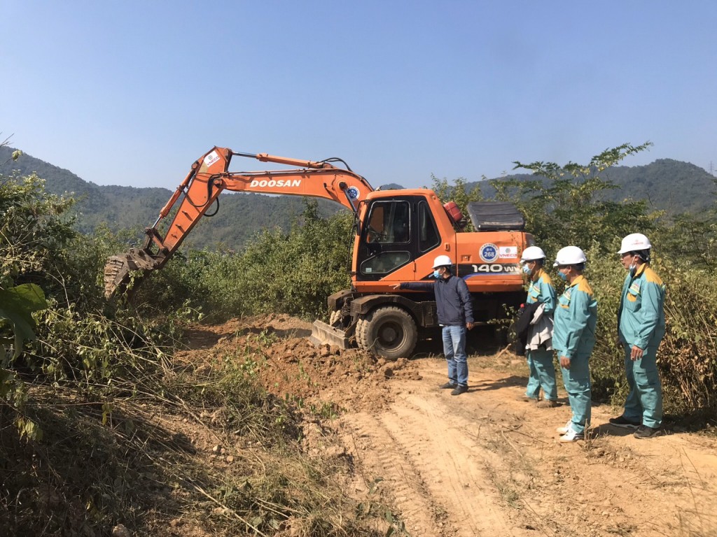 Tăng tốc dự án đường dây 220 kV Nậm Mô - Tương Dương