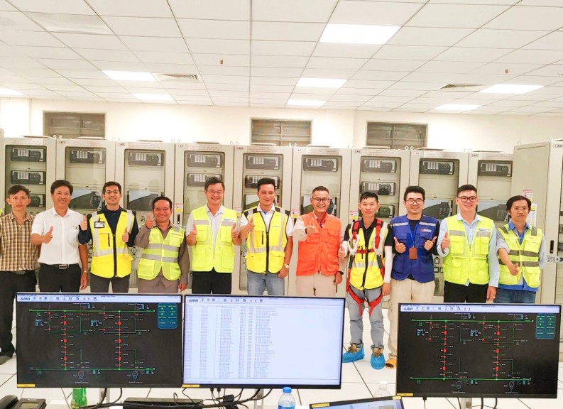 Đóng điện thành công máy biến áp T1 của dự án Nhiệt điện BOT Vân Phong 1