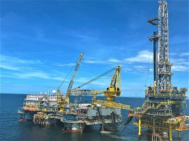 Giàn khoan PV DRILLING V và những dấu ấn tại Brunei (sau 1 năm hoạt động)