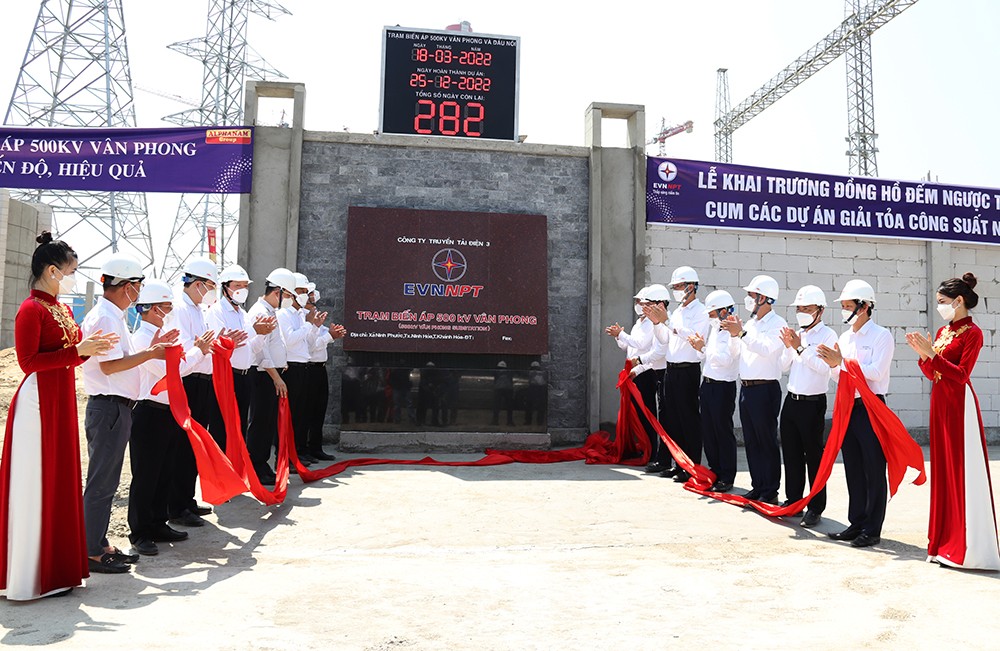 Đếm ngược thời gian cụm dự án giải tỏa công suất Nhiệt điện BOT Vân Phong 1