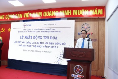 Thi đua liên kết xây dựng cụm công trình giải tỏa công suất Nhiệt điện BOT Vân Phong 1