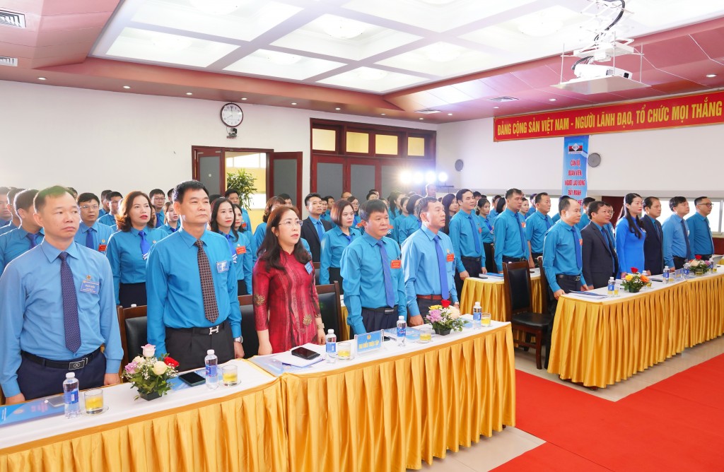 Đại hội Công đoàn Công ty CP Giám định - Vinacomin lần thứ X thành công tốt đẹp Đại hội Công đoàn Công ty CP Giám định - Vinacomin lần thứ X thành công tốt đẹp