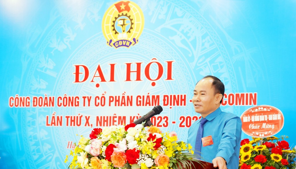 Đại hội Công đoàn Công ty CP Giám định - Vinacomin lần thứ X thành công tốt đẹp Đại hội Công đoàn Công ty CP Giám định - Vinacomin lần thứ X thành công tốt đẹp
