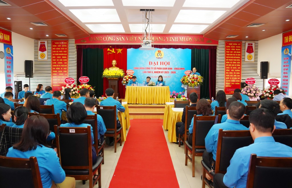 Đại hội Công đoàn Công ty CP Giám định - Vinacomin lần thứ X thành công tốt đẹp Đại hội Công đoàn Công ty CP Giám định - Vinacomin lần thứ X thành công tốt đẹp