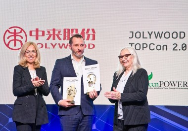 Tấm pin NIWA Jolywood Solar giành giải thưởng ‘The Gold Medal Award’ tại Greenpower Ba Lan 2022