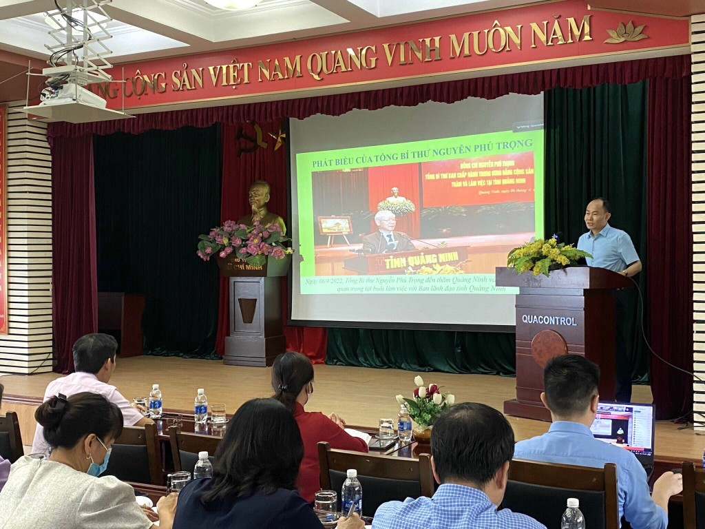 Đảng bộ Công ty CP Giám định-Vinacomin tổ chức nghiên cứu, học tập, triển khai các nghị quyết của Đảng