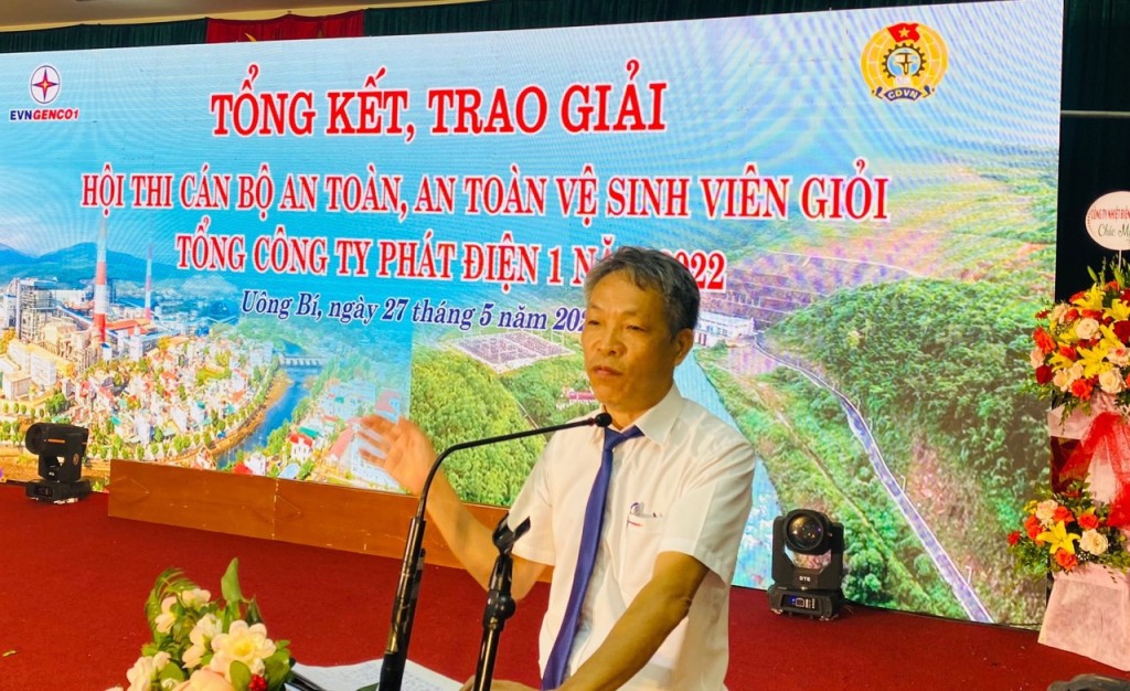 EVNGENCO1 biểu dương người lao động tiêu biểu và an toàn vệ sinh viên giỏi 2022