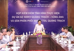 Kiểm điểm tình hình thực hiện dự án ĐZ 500kV mạch 3 Quảng Trạch - Vũng Áng