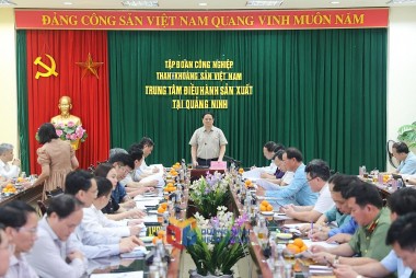 Thủ tướng đánh gia cao TKV trong việc sản xuất, đáp ứng than cho nhiệt điện
