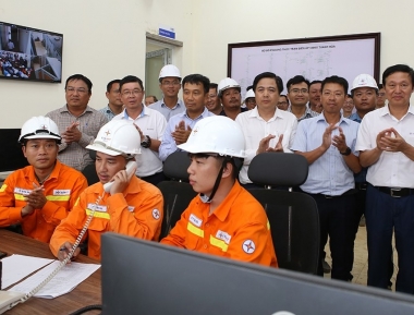 Đóng điện thành công Trạm biến áp 500 kV Thanh Hóa và đường dây đấu nối