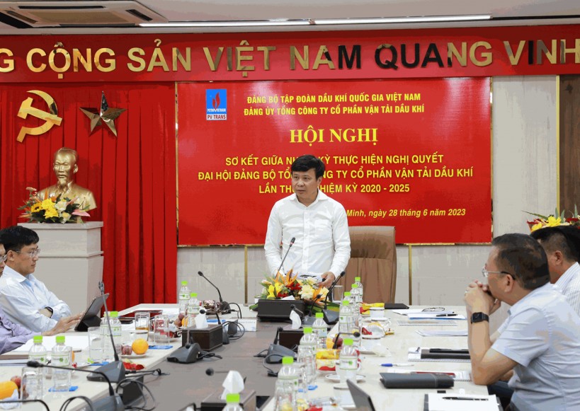 Đảng bộ PVTrans tổ chức Hội nghị sơ kết giữa nhiệm kỳ (2020-2025)