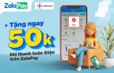 EVNHANOI: Thanh toán tiền điện tại nhà, khách hàng nhận nhiều ưu đãi