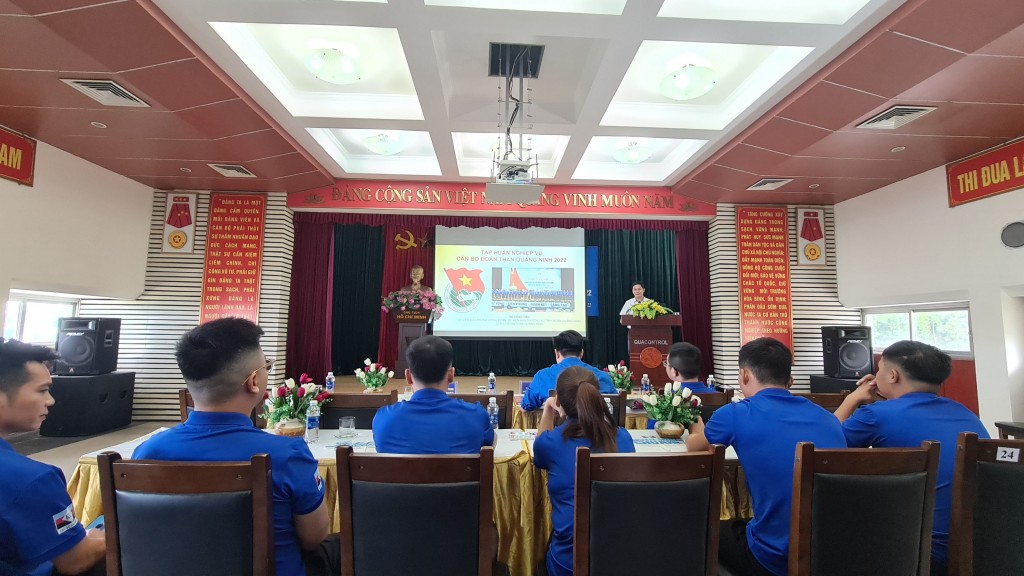 Đoàn TN Công ty CP Giám định - Vinacomin tổ chức tập huấn kỹ năng công tác đoàn