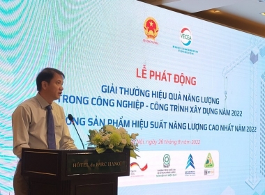 Phát động 2 giải thưởng về hiệu quả năng lượng năm 2022