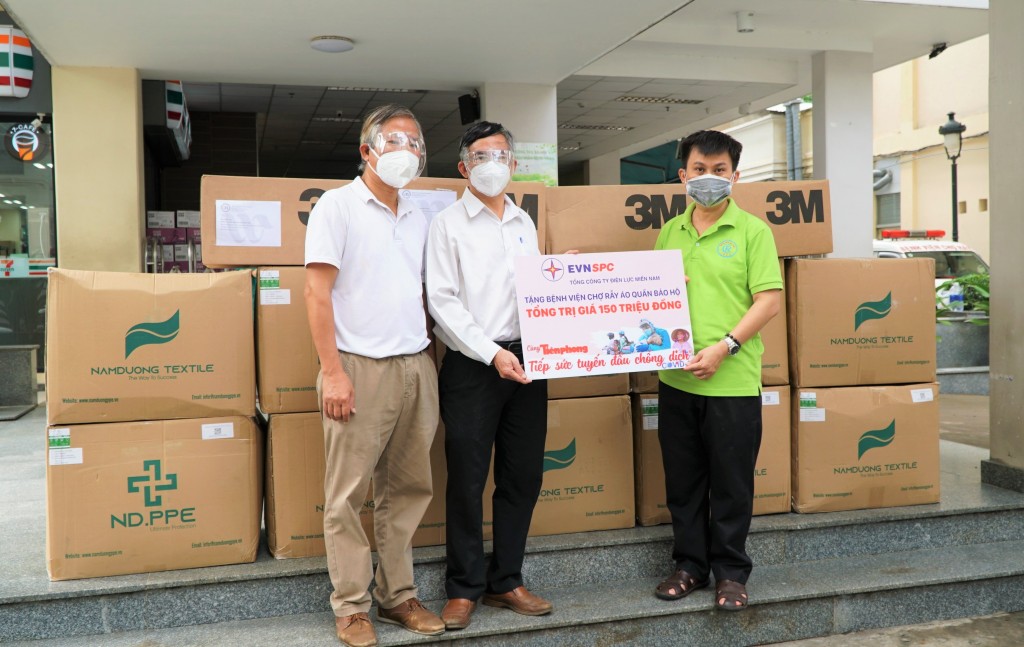 EVNSPC đồng hành cùng chương trình ‘Cùng Tiền Phong tiếp sức tuyến đầu chống dịch’