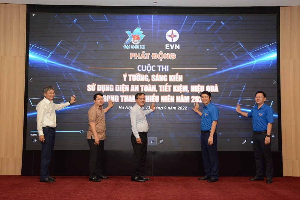 Cuộc thi ‘Ý tưởng, sáng kiến sử dụng điện tiết kiệm, an toàn, hiệu quả trong thanh thiếu niên’