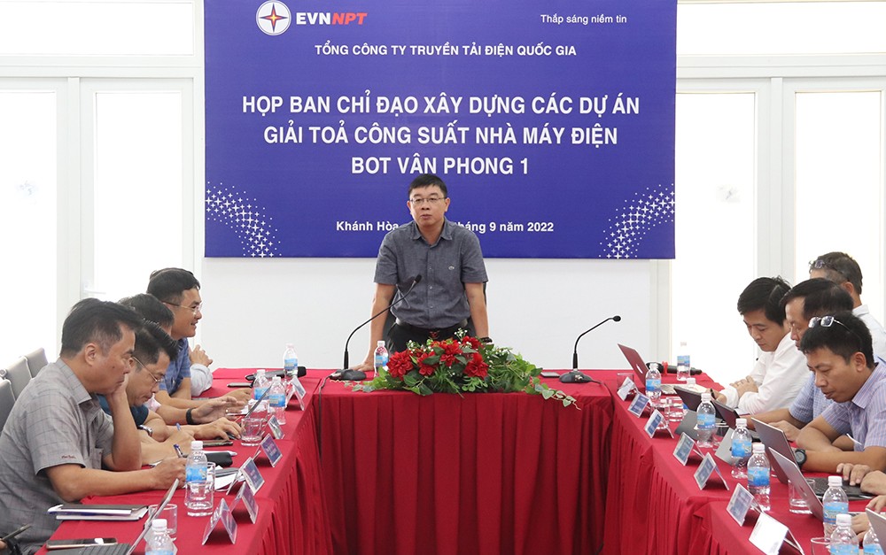 Rà soát tiến độ các dự án giải tỏa công suất Nhiệt điện BOT Vân Phong 1