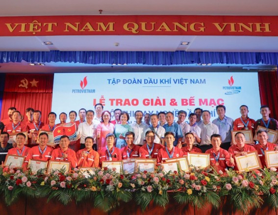 Vietsovpetro đoạt giải nhất tại Hội thi tay nghề Dầu khí lần thứ VIII năm 2024
