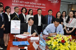 Maritime Bank triển khai dịch vụ thu hộ tiền điện cho EVN HANOI