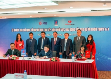 Ký thư chỉ định tổ hợp thu xếp vốn dự án điện Nhơn Trạch 3 và 4