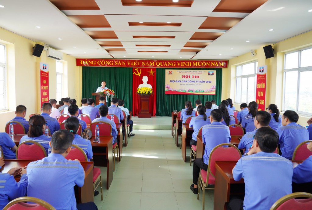Công ty CP Giám định - Vinacomin tổ chức Hội thi thợ giỏi năm 2023