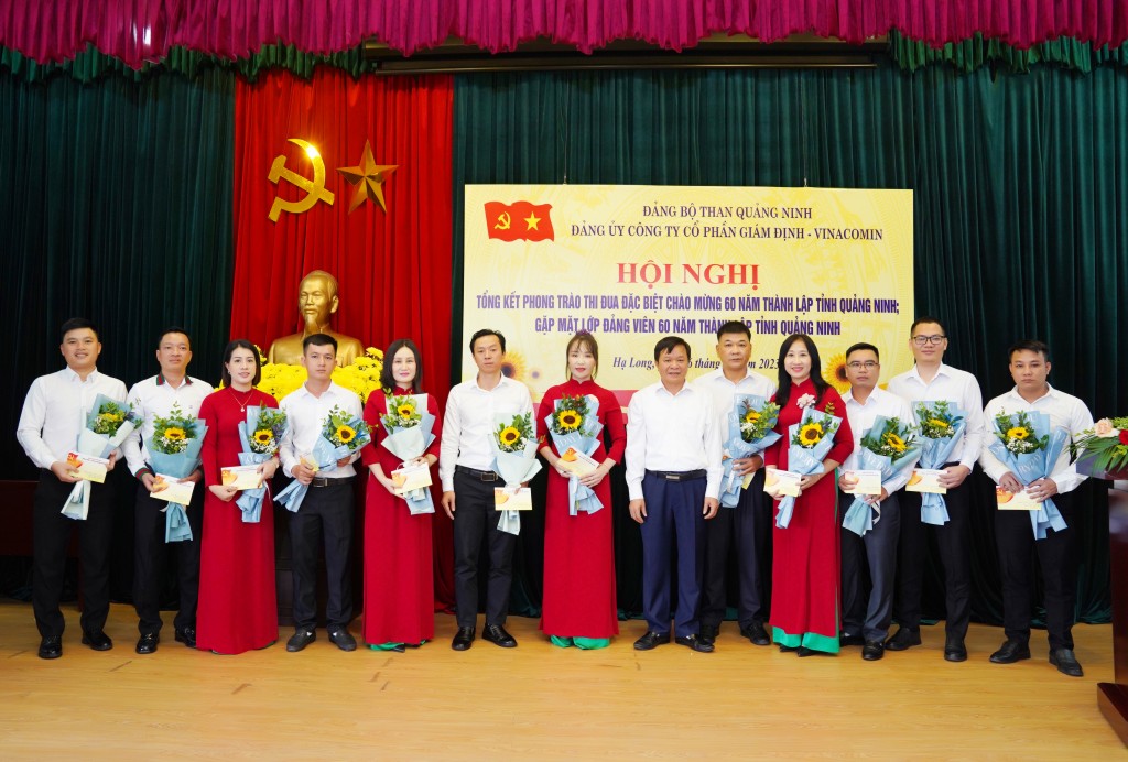 Đảng bộ Công ty CP Giám định - Vinacomin tổng kết phong trào thi đua chào mừng 60 năm thành lập tỉnh Quảng Ninh