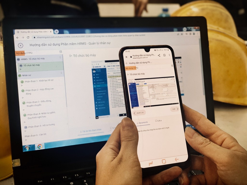 Kết quả cuộc thi ảnh về chuyển đổi số EVNGENCO1 năm 2022