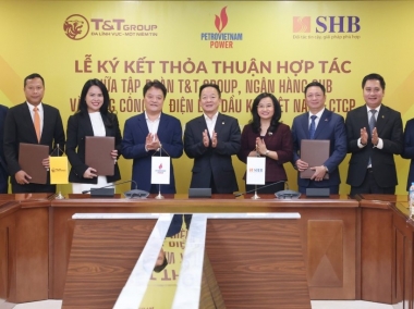 PV Power ký thỏa thuận hợp tác với T&T Group và SHB
