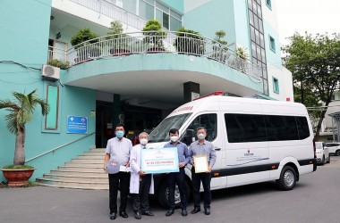 PVTrans hỗ trợ Bệnh viện Nguyễn Tri Phương trong công tác phòng, chống dịch Covid-19