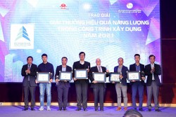 Trao giải ‘Giải thưởng hiệu quả năng lượng trong công nghiệp, xây dựng 2021’