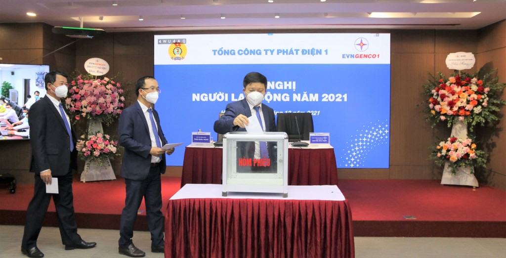 EVNGENCO 1 tổ chức thành công Hội nghị Người lao động năm 2021