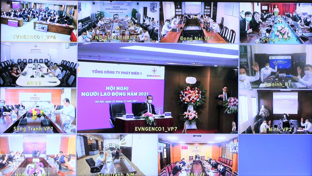 EVNGENCO 1 tổ chức thành công Hội nghị Người lao động năm 2021