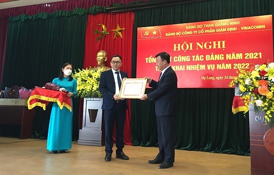 Đảng bộ Công ty CP Giám định - Vinacomin tổng kết công tác Đảng năm 2021, triển khai nhiệm vụ 2022