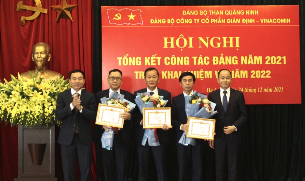 Đảng bộ Công ty CP Giám định - Vinacomin tổng kết công tác Đảng năm 2021, triển khai nhiệm vụ 2022