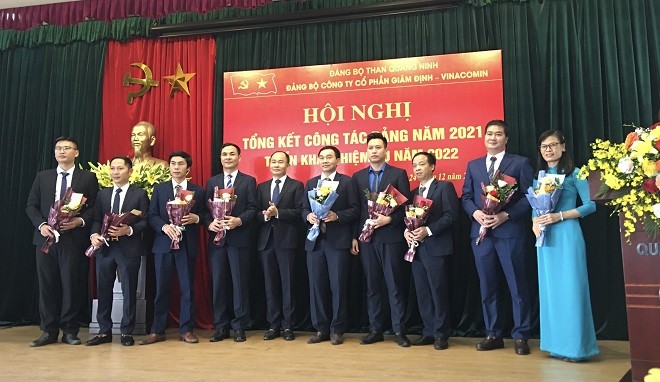 Đảng bộ Công ty CP Giám định - Vinacomin tổng kết công tác Đảng năm 2021, triển khai nhiệm vụ 2022