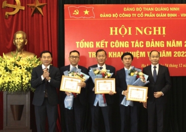 Đảng bộ Công ty CP Giám định - Vinacomin tổng kết công tác Đảng năm 2021, triển khai nhiệm vụ 2022