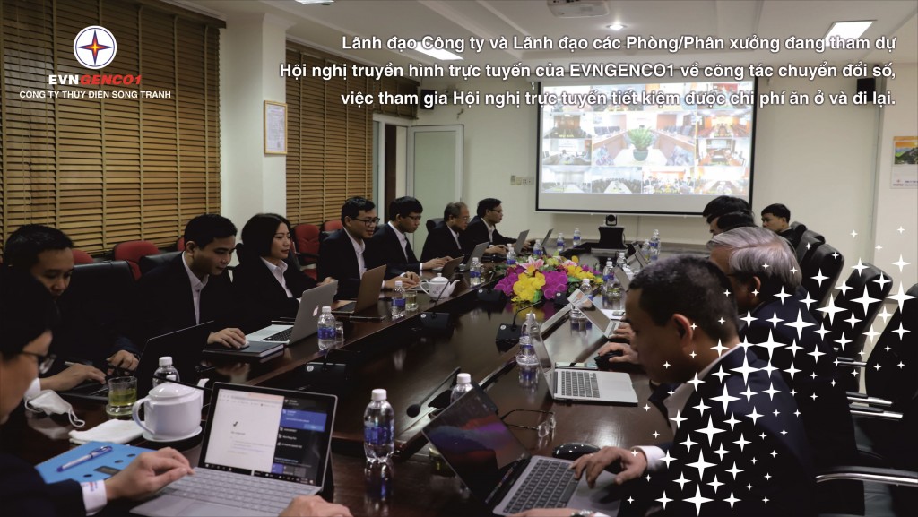 Thành tựu chuyển đổi số của EVNGENCO 1 năm 2021 qua hình ảnh