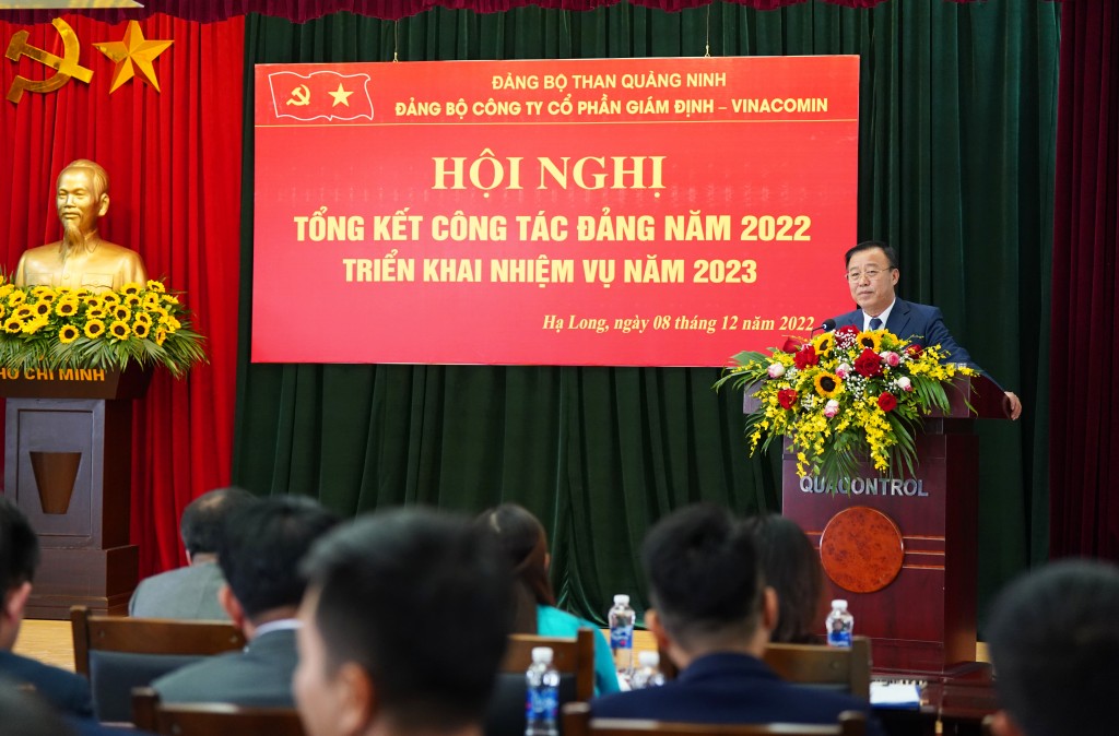 Đảng bộ Công ty CP Giám định - Vinacomin tổng kết công tác Đảng năm 2022, triển khai nhiệm vụ 2023
